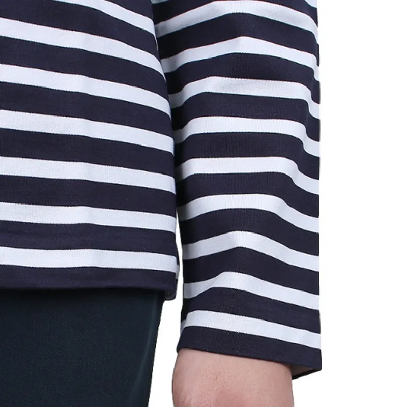 MAISON KITSUNE  |Stripes Street Style Long Sleeves Other Animal Patterns