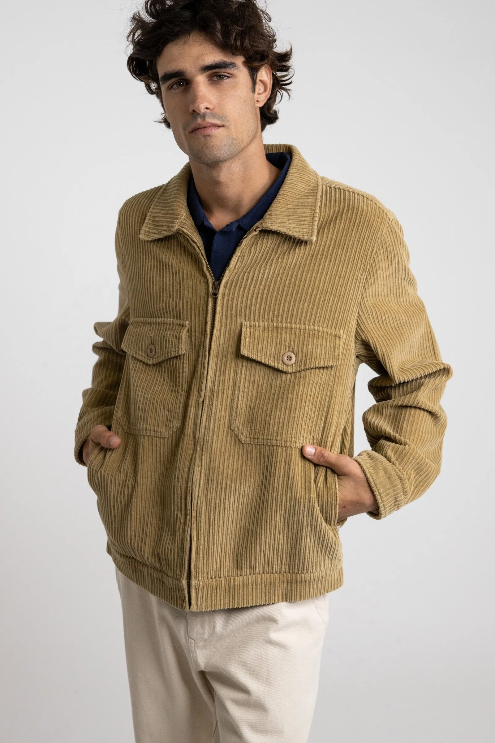 Mechanic Cord Jacket Sand