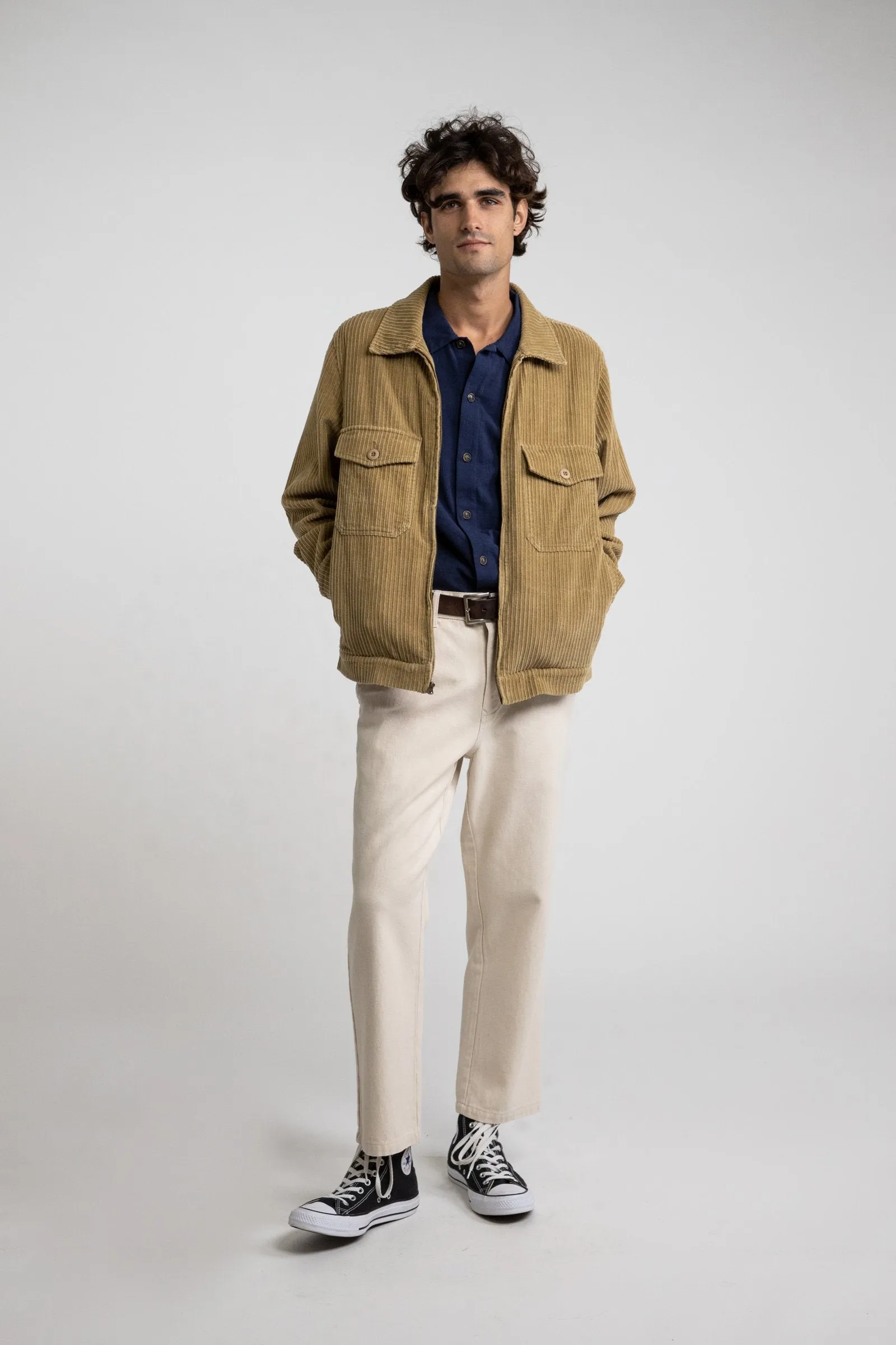 Mechanic Cord Jacket Sand