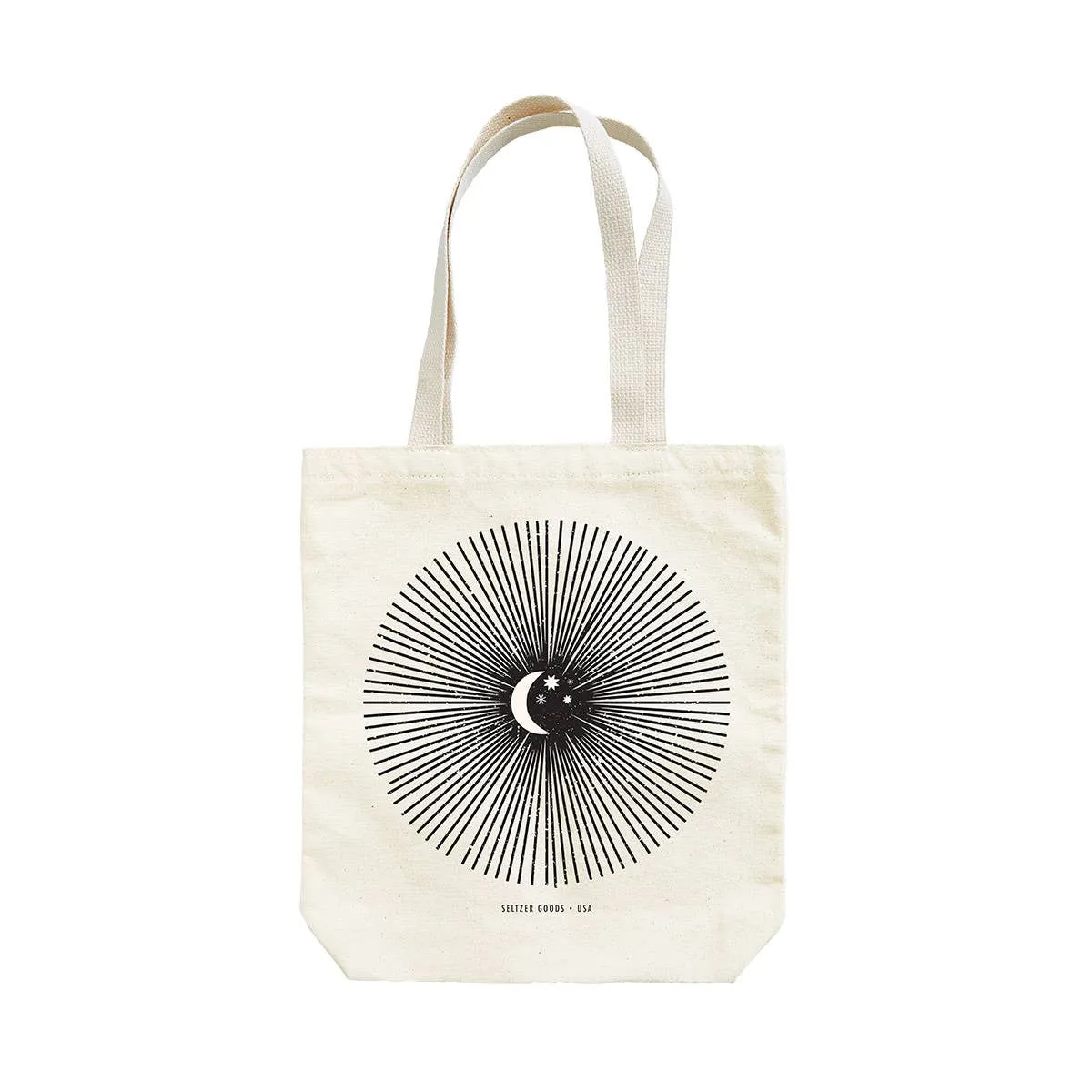 Moon Burst Tote Bag