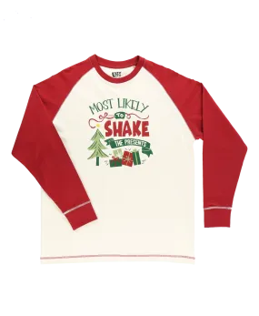 Most Likely Shake Presents Long Sleeve PJ Tee 2XL