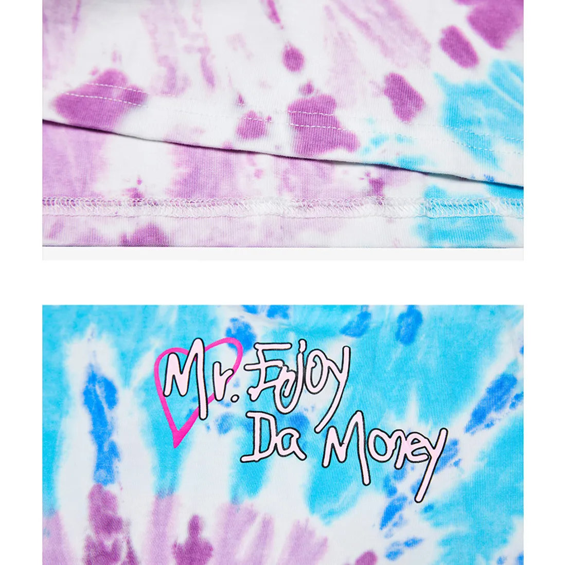 MR. ENJOY DA MONEY  |Crew Neck Unisex Street Style Long Sleeves Cotton Oversized