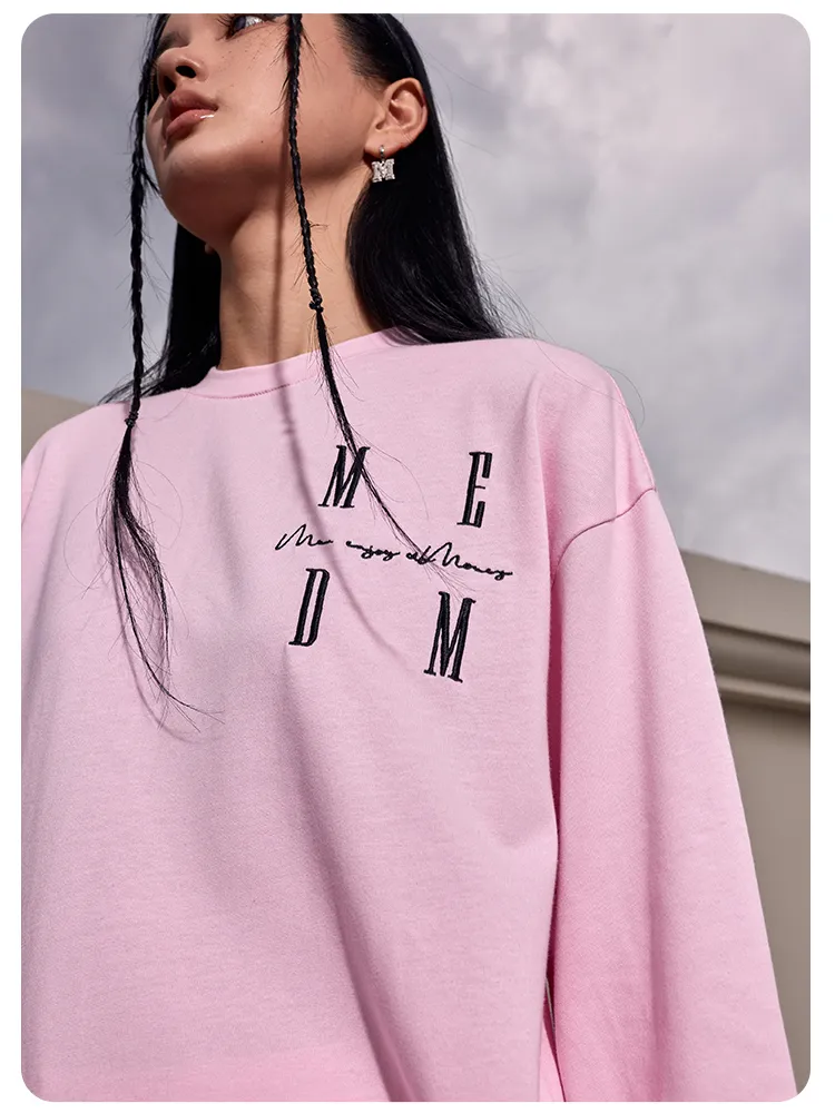 MR. ENJOY DA MONEY  |Unisex Street Style Long Sleeves Cotton Oversized