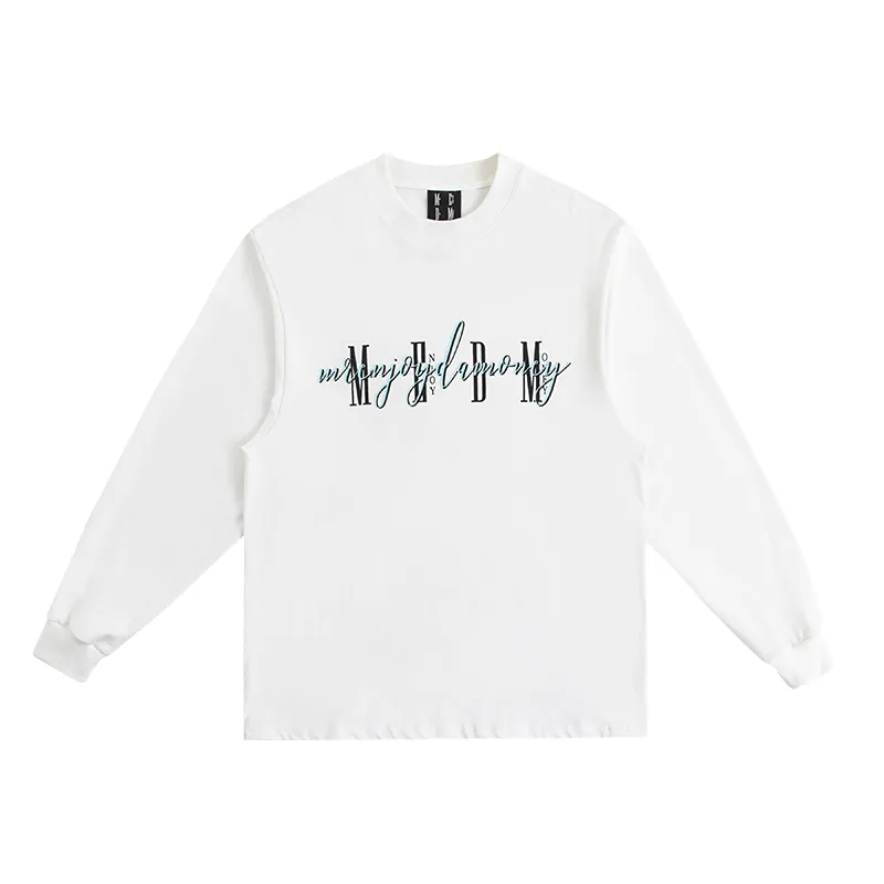 MR. ENJOY DA MONEY  |Unisex Street Style U-Neck Long Sleeves Cotton