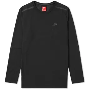 Nike Bonded Long Sleeve TeeBlack