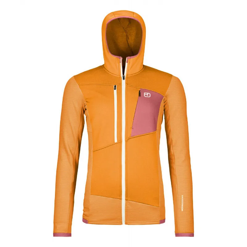 Ortovox  Fleece Grid Hoody - Giacca in pile di merino - Donna