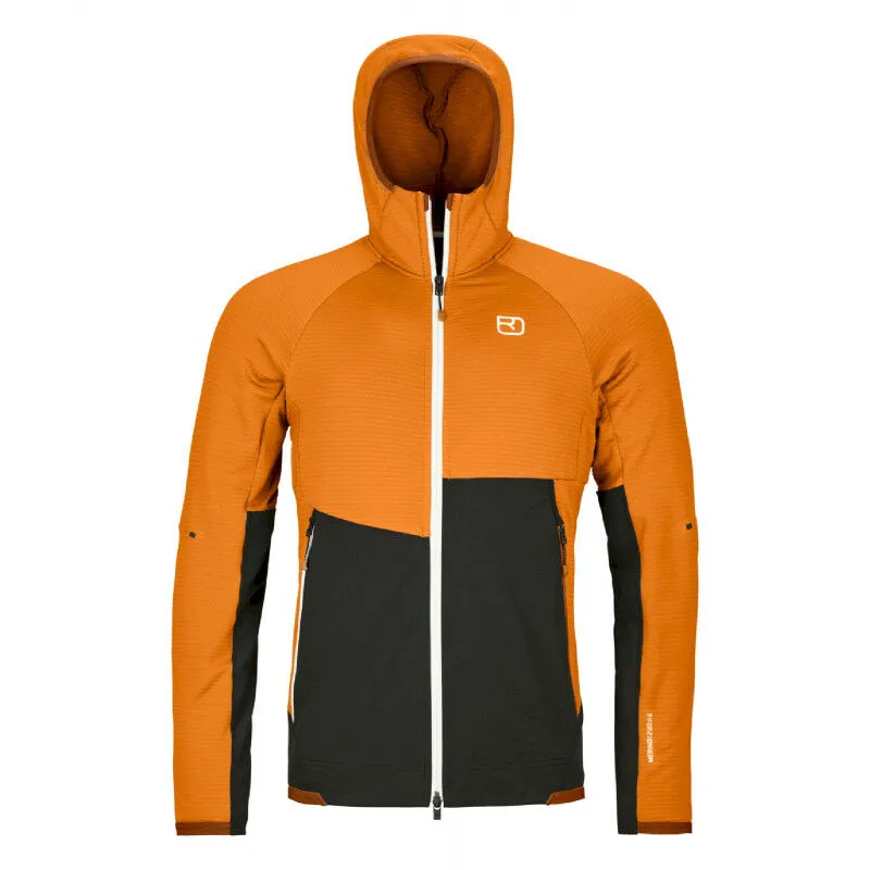 Ortovox  Fleece Rib Hoody - Giacca in pile di merino - Uomo