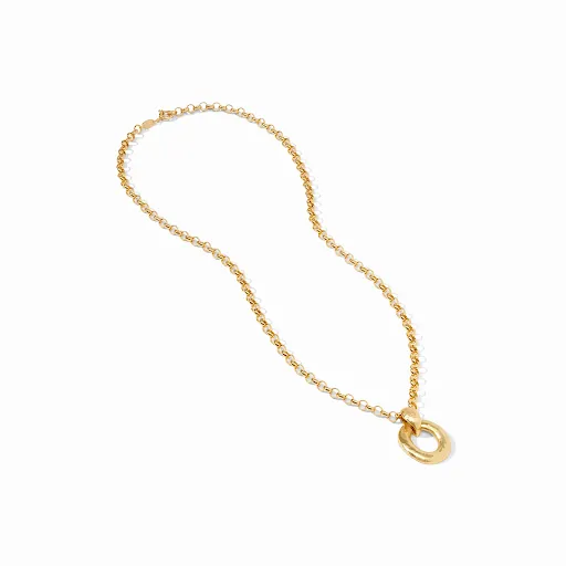 Palermo Gold Pendant Necklace by Julie Vos