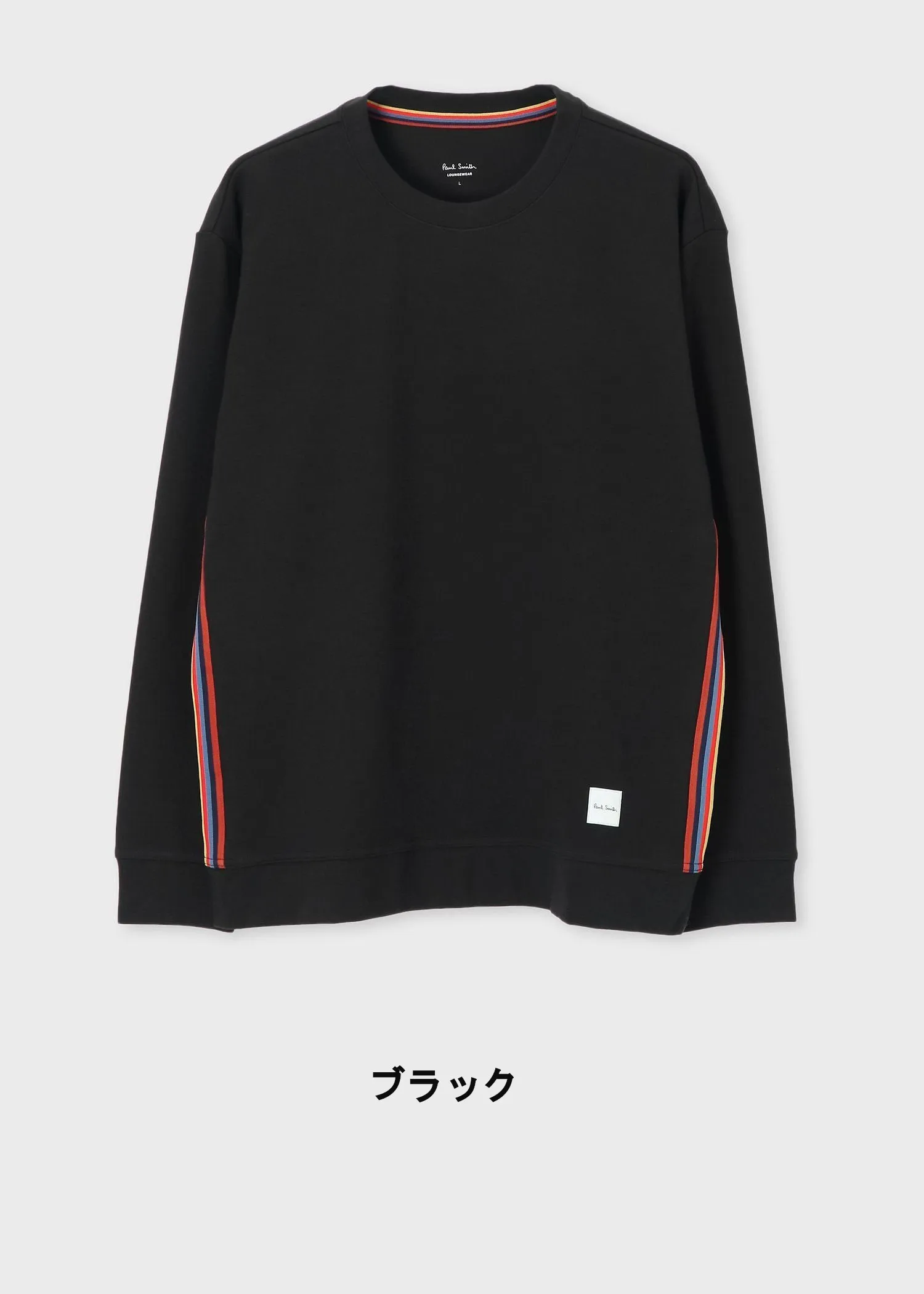 Paul Smith  |Crew Neck Stripes Unisex Street Style Long Sleeves Plain