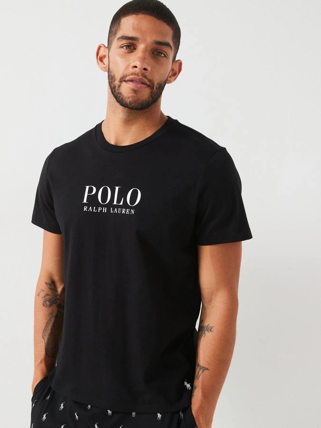 Polo Ralph Lauren Chest Logo Lounge T-Shirt - Black