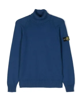 Pullover Stone Island bimbo 7916504A2 blu