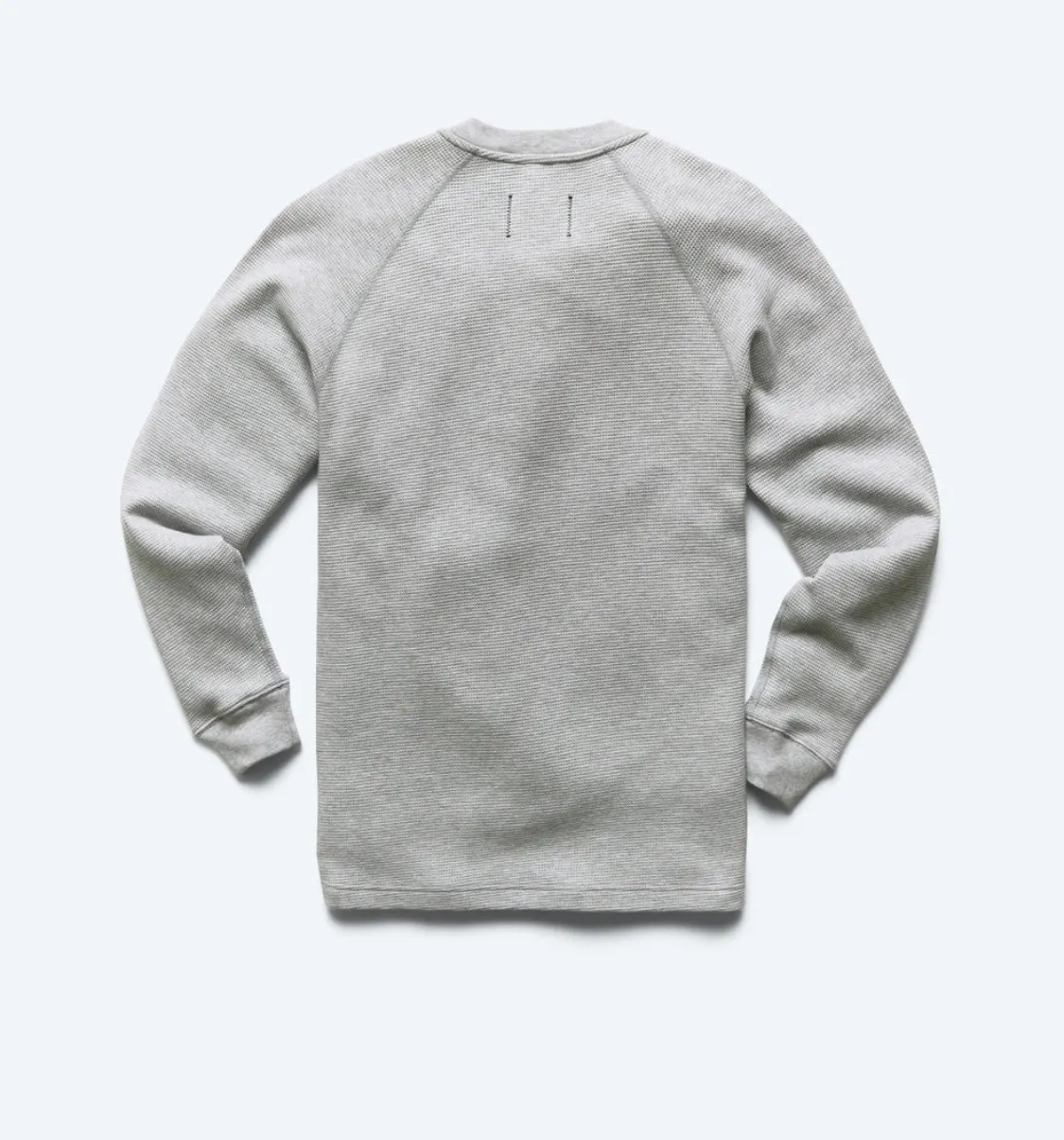 REIGNING CHAMP  |Unisex Blended Fabrics Henry Neck Street Style Long Sleeves