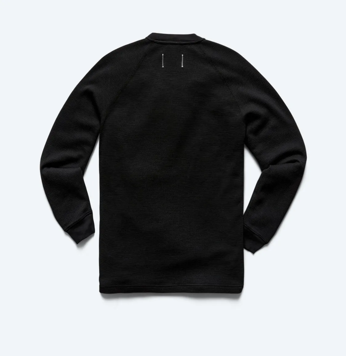 REIGNING CHAMP  |Unisex Blended Fabrics Henry Neck Street Style Long Sleeves