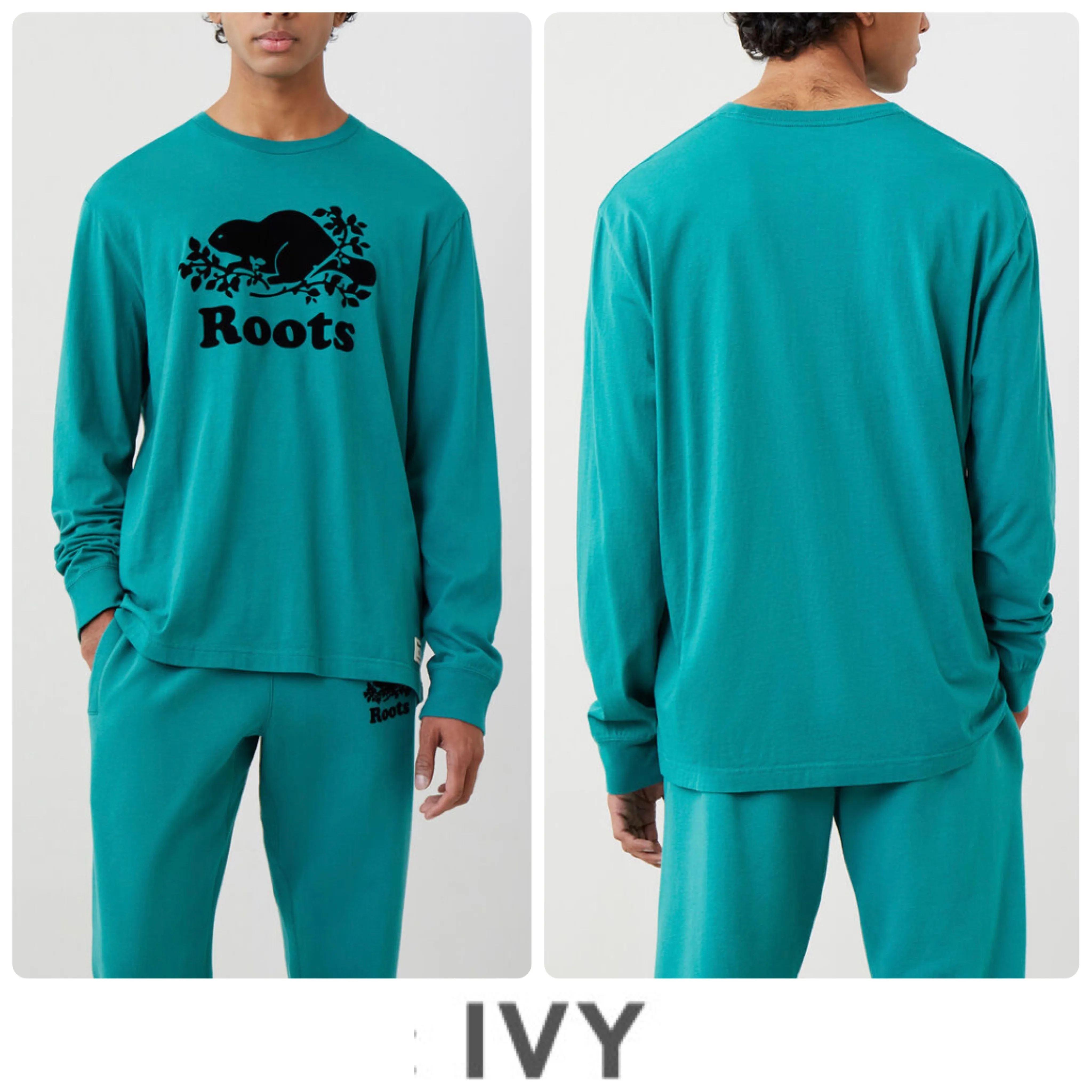 Roots  |Unisex Blended Fabrics Street Style Long Sleeves Plain