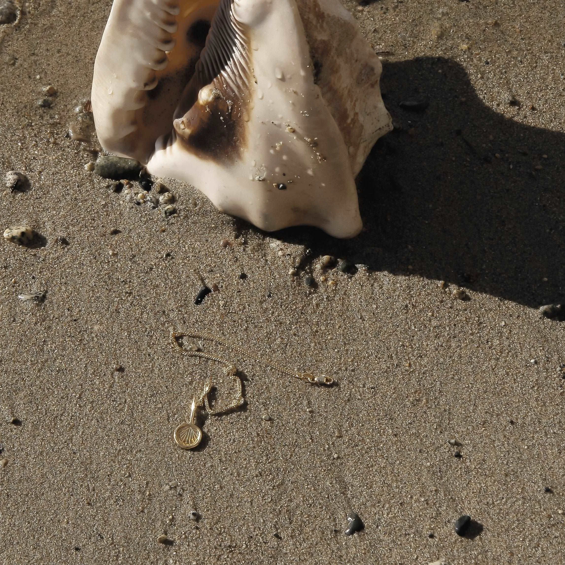 Sea Treasure Necklace // 14k gold