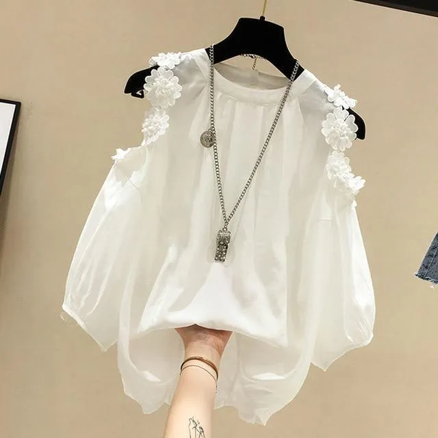 Sexy Off Shoulder Women Blouse