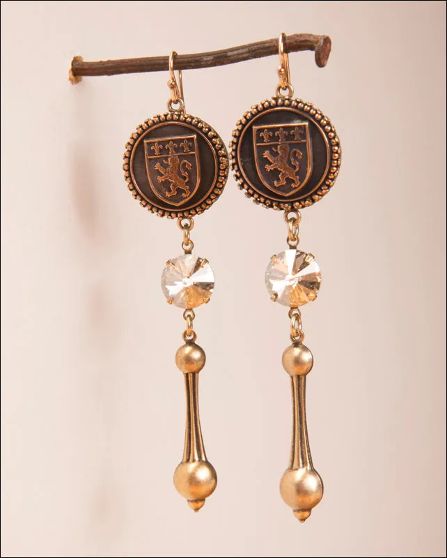 SHIELD EARRING