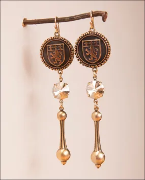 SHIELD EARRING