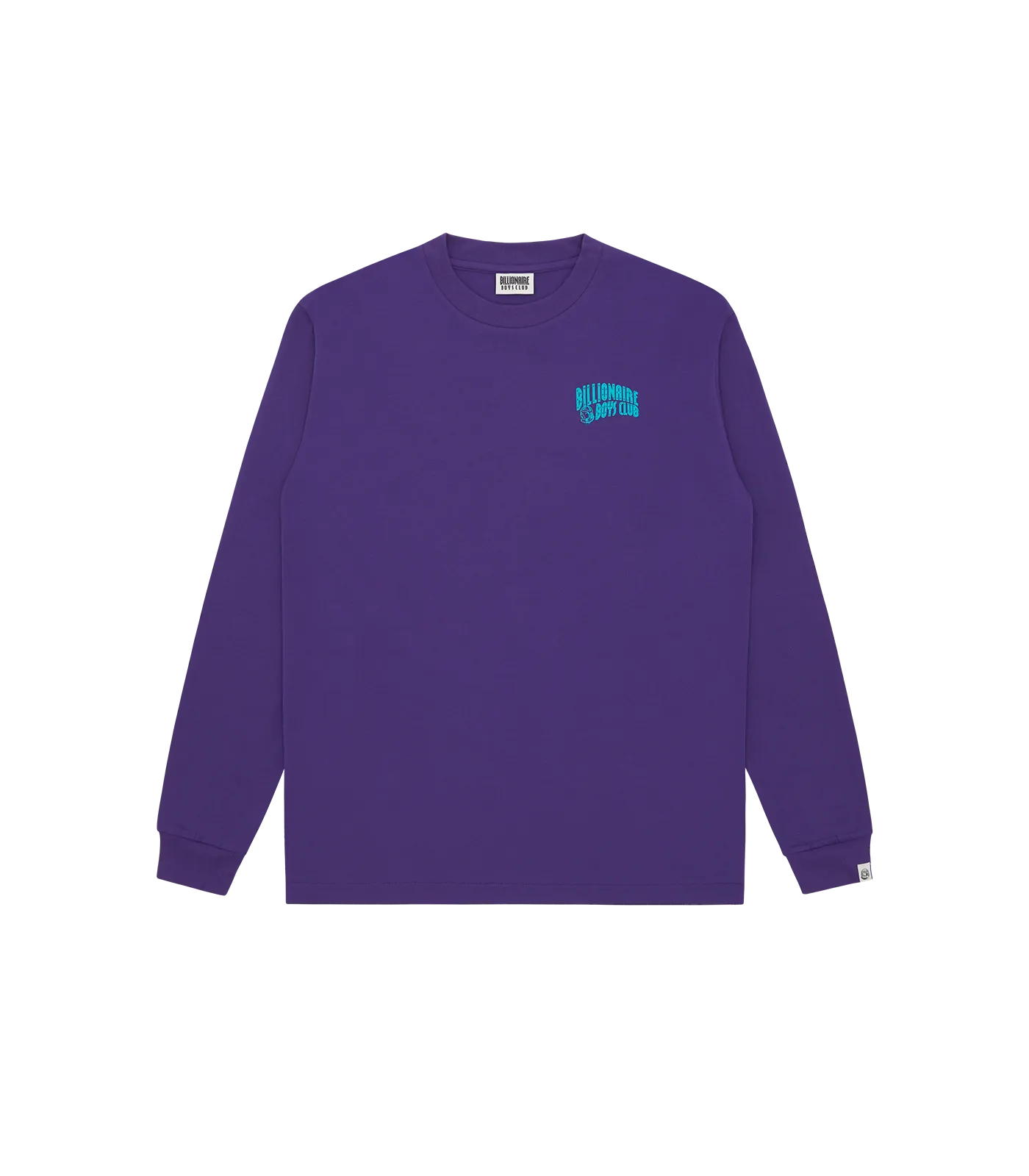 SMALL ARCH LOGO L/S T-SHIRT - GRAPE