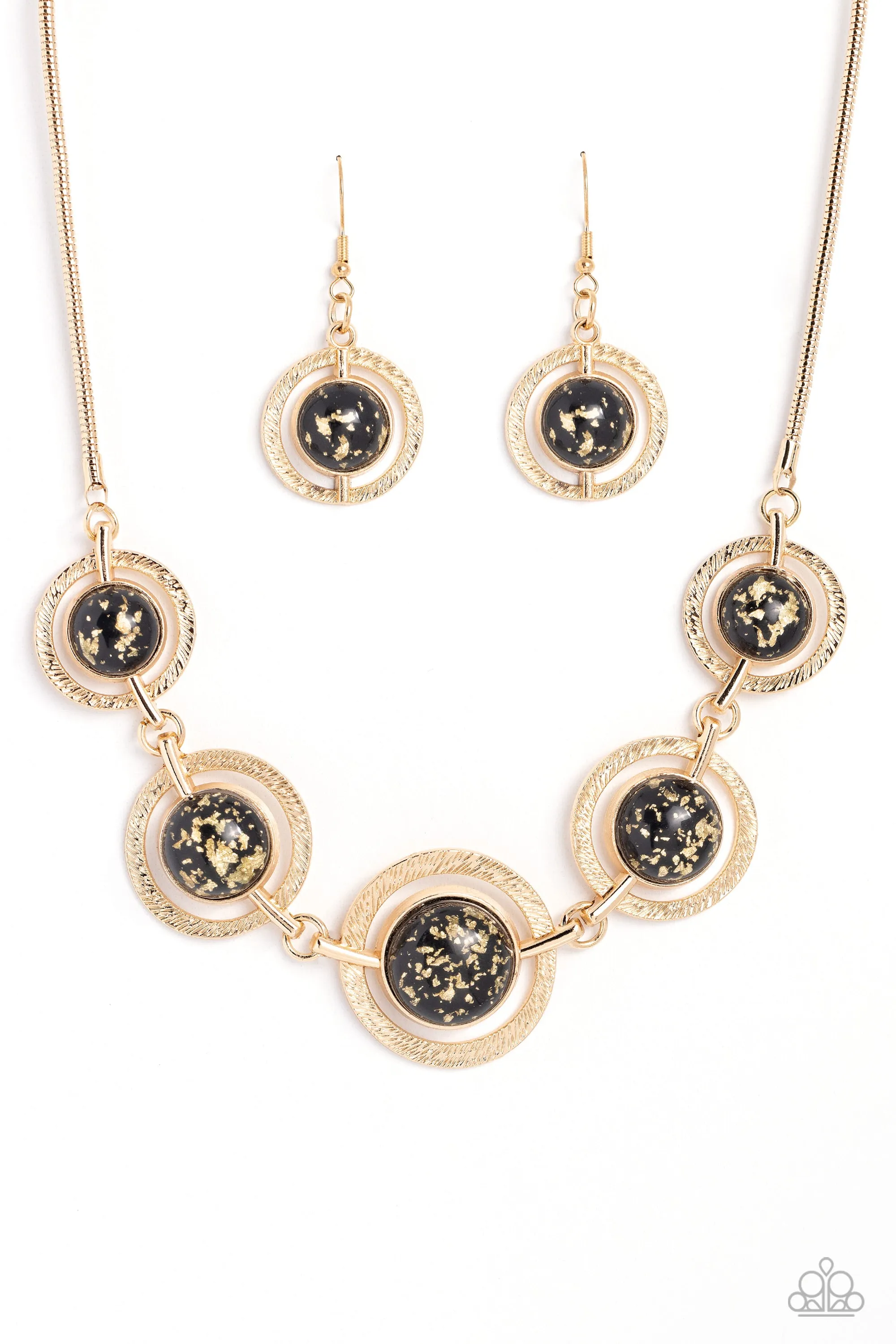 Sophisticated Showcase - Black ~ Paparazzi Necklace