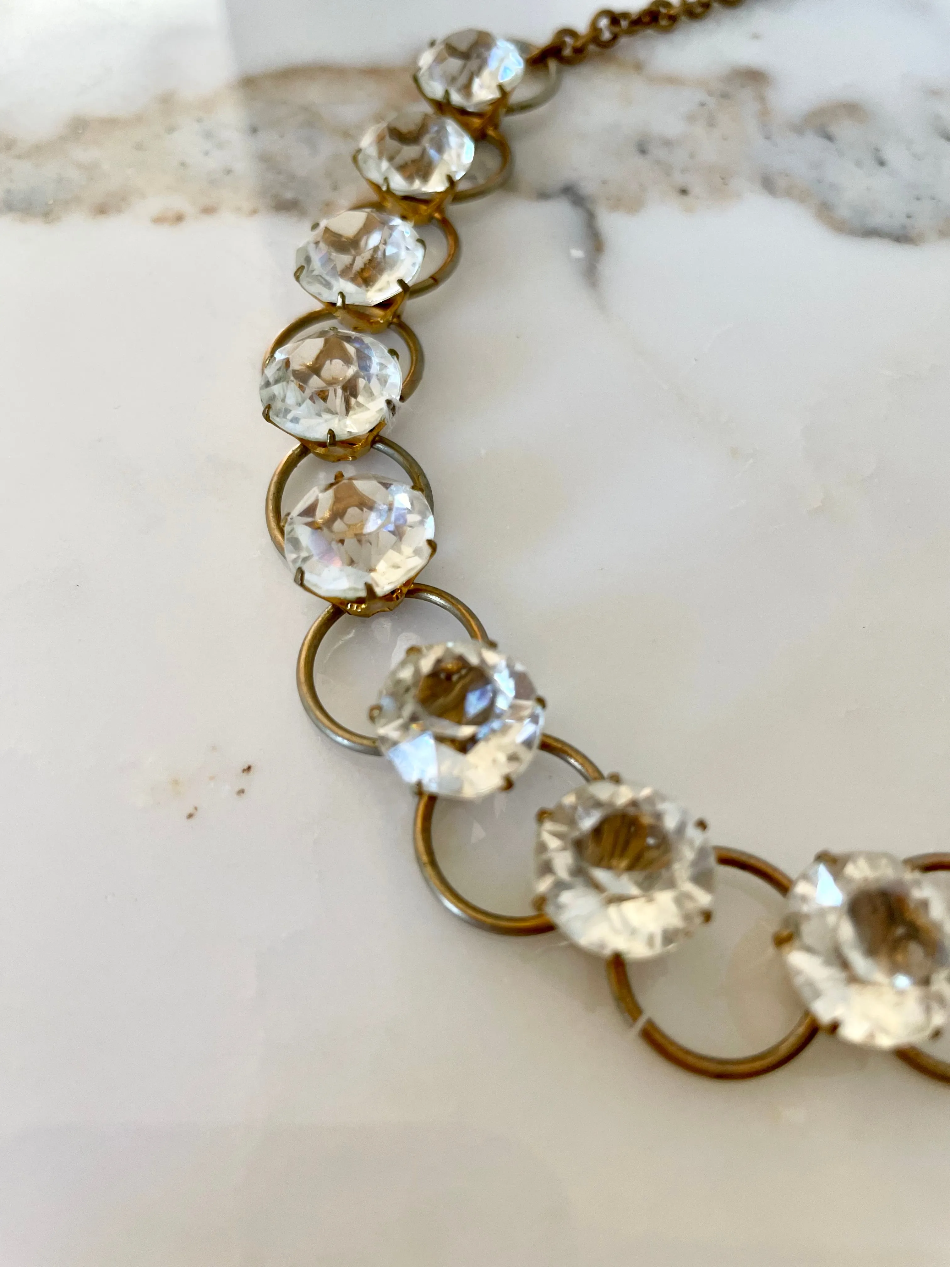 Specchio 1950s Lucite Necklace