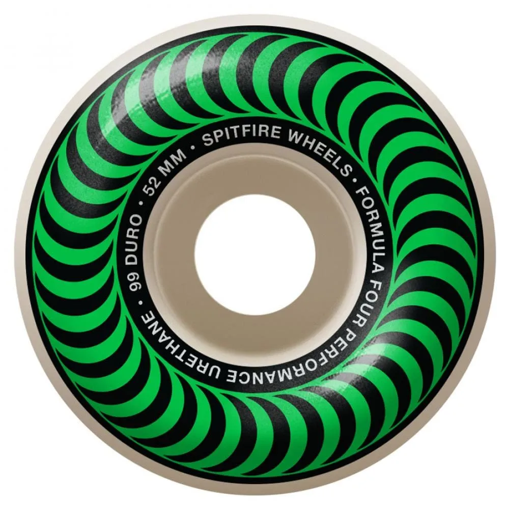 Spitfire Formula Four Classics Wheels Natural 52 mm 99 DU