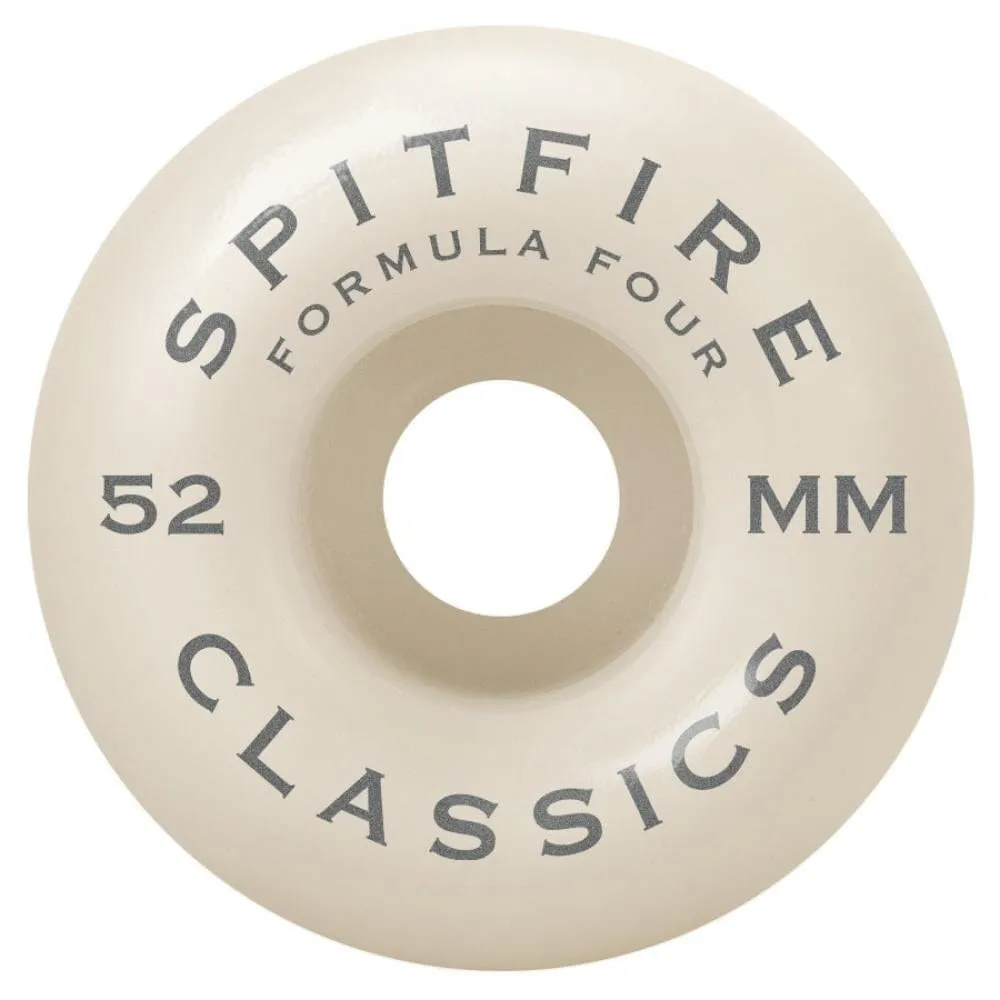 Spitfire Formula Four Classics Wheels Natural 52 mm 99 DU