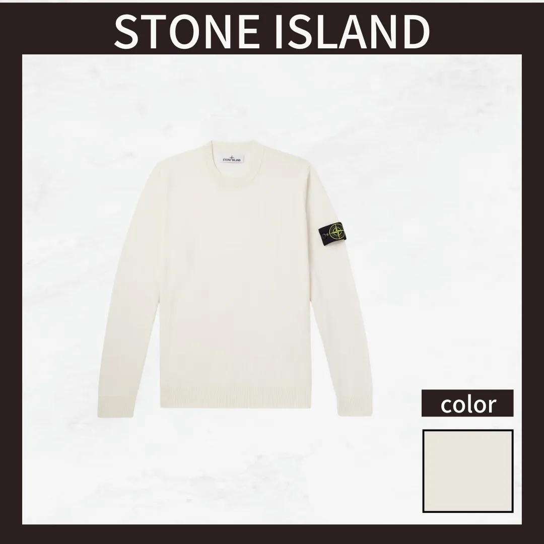 STONE ISLAND  |Wool Logo Sweaters