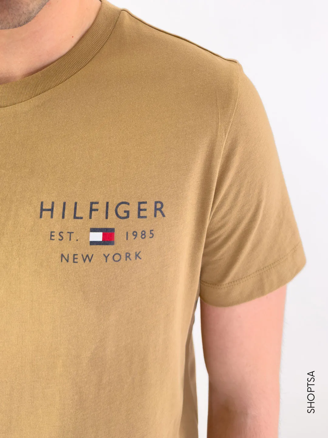 T-shirt con logo minimal - Tommy Hilfiger