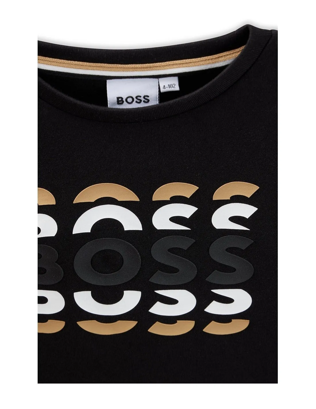 T-shirt Hugo Boss Bimbo J25O72 nera