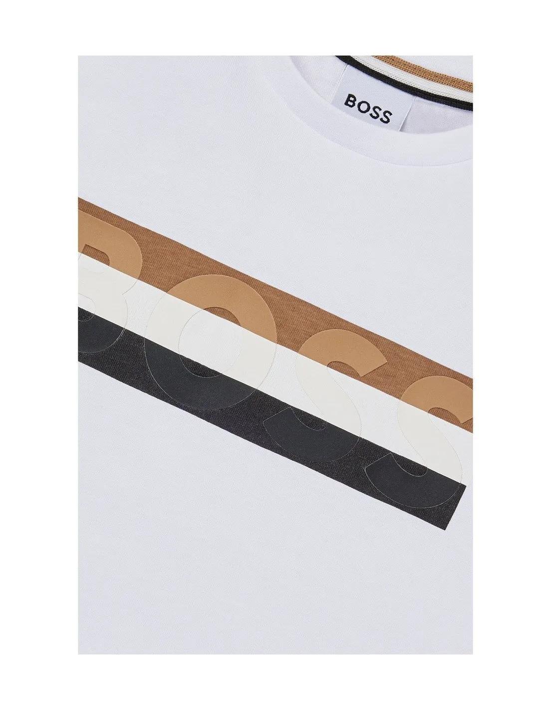 T-shirt Hugo Boss Bimbo J25O88 bianca