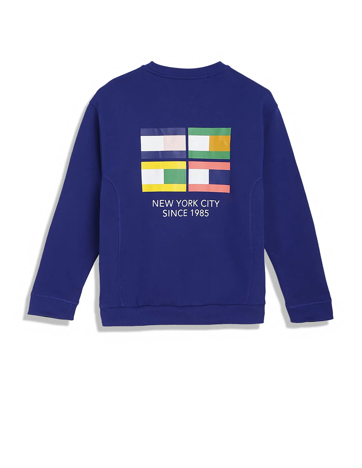 Tommy Hilfiger Kids Boys Multi Flag Sustainable Sweatshirt