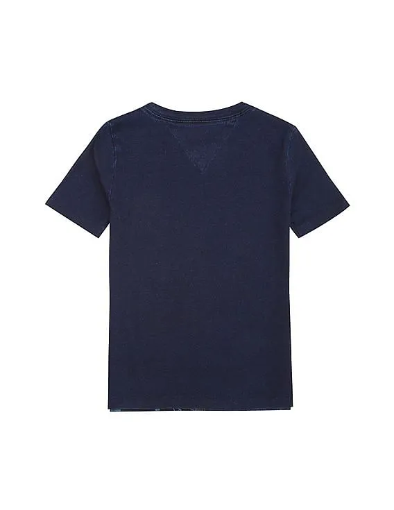 Tommy Hilfiger Kids Boys Regular Fit Printed T-Shirt