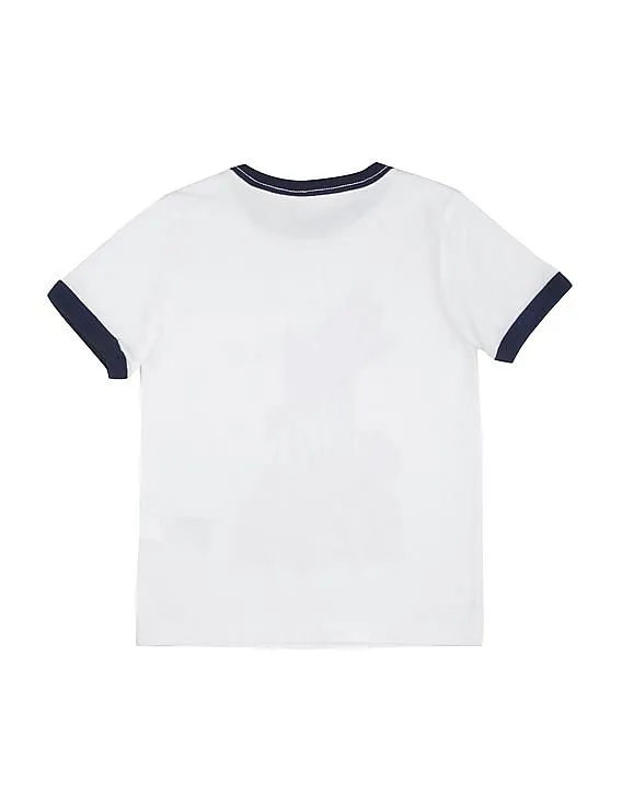 Tommy Hilfiger Kids Boys Regular Fit T-Shirt With 3D Glasses