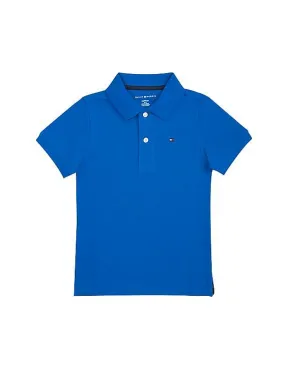 Tommy Hilfiger Kids Boys Solid Pique Polo Shirt