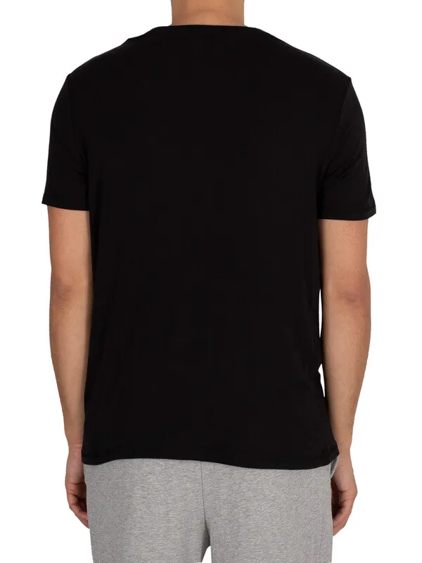 Tommy Hilfiger Lounge Graphic T-Shirt - Black