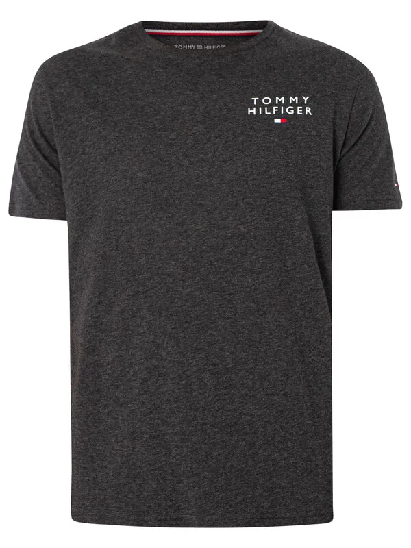 Tommy Hilfiger Lounge Graphic T-Shirt - Dark Grey Heather