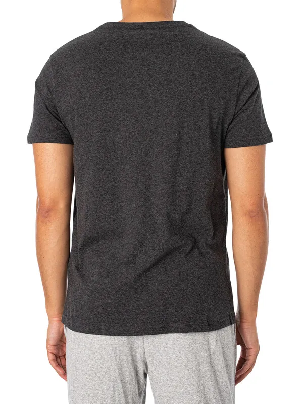 Tommy Hilfiger Lounge Graphic T-Shirt - Dark Grey Heather