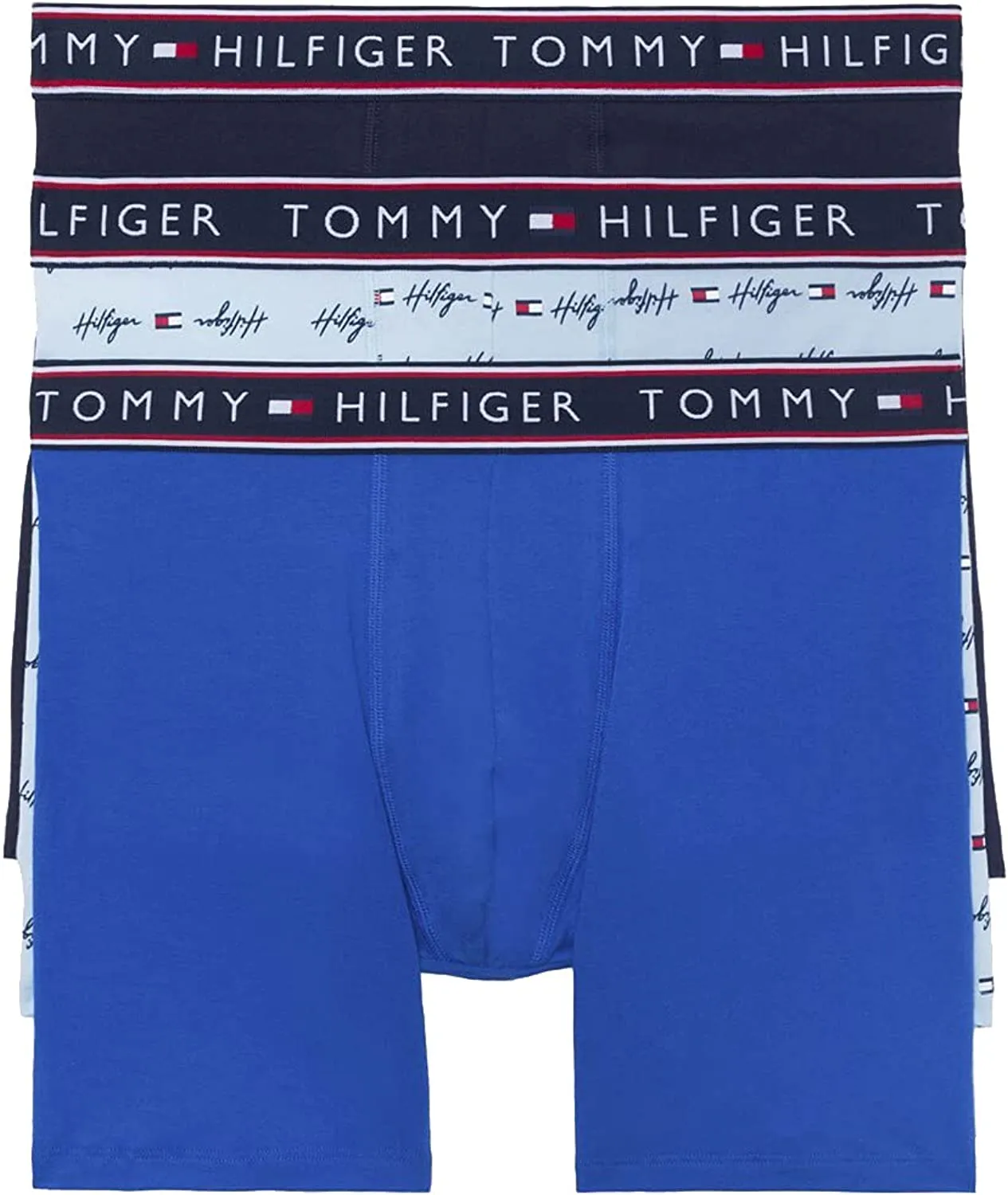 Tommy Hilfiger Men's 3-Pack Cotton Stretch Boxer Brief