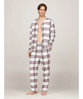 Tommy Hilfiger Men's Check Flannel Pajama Set