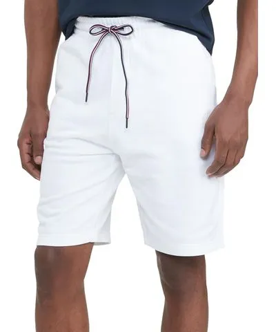 Tommy Hilfiger Mens Drawstring Hem Back Pocket Casual Shorts