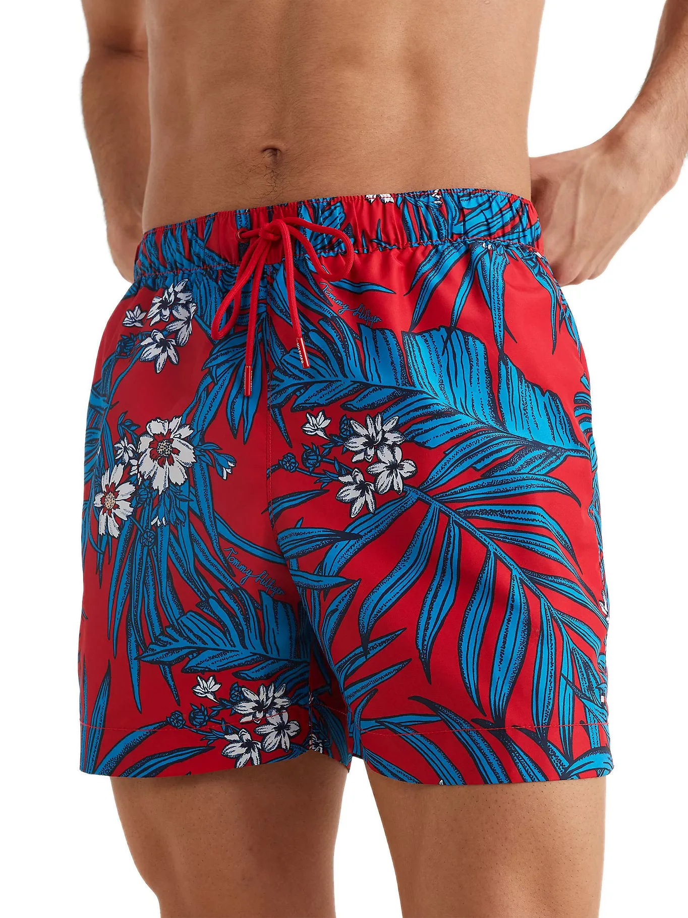 Tommy Hilfiger Mens 'Essential' Floral Print Swim Shorts