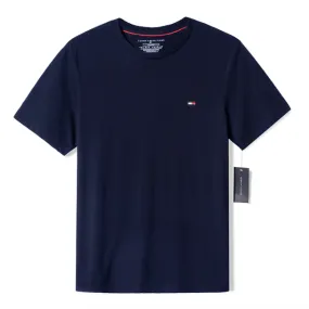 Tommy Hilfiger Men's Flag Crew Neck Tee Navy