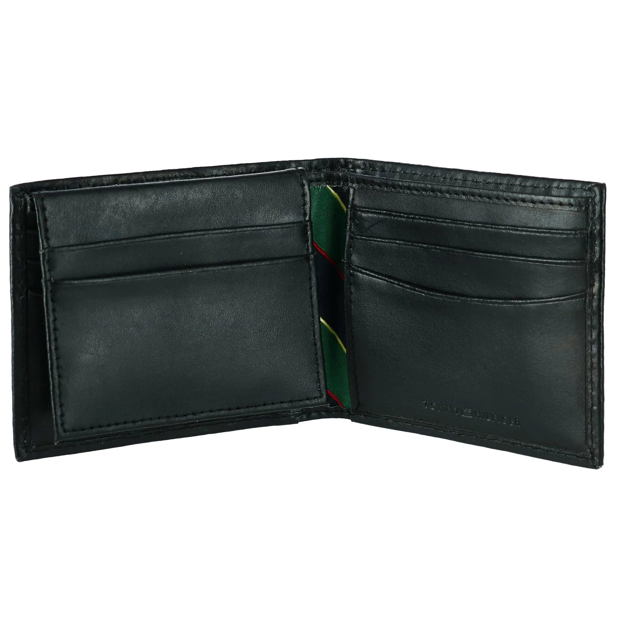 Tommy Hilfiger Men's Leather Fordham Passcase Bifold Wallet