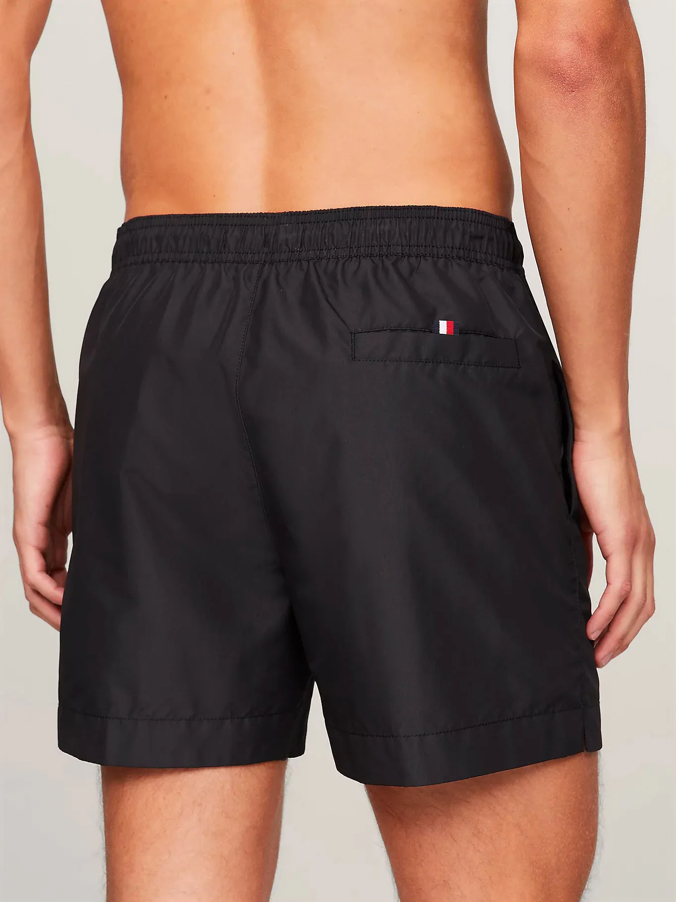 Tommy Hilfiger Mens Original Logo Mid Legth Swim Shorts