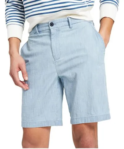 Tommy Hilfiger Mens Stretch Cotton Bermuda Shorts