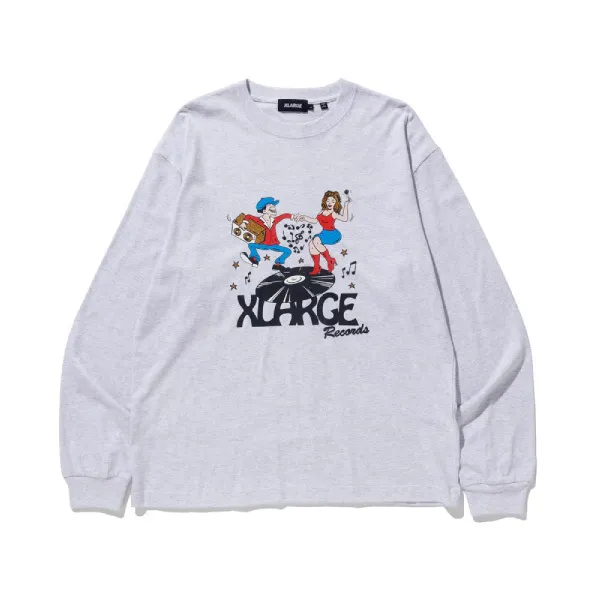 X-Large  |Crew Neck Unisex Street Style Long Sleeves Plain Cotton