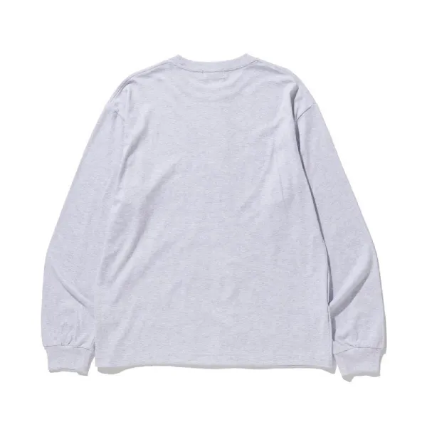 X-Large  |Crew Neck Unisex Street Style Long Sleeves Plain Cotton