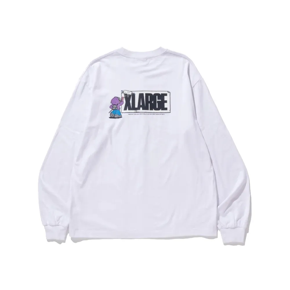 X-Large  |Unisex Street Style Long Sleeves Plain Cotton Oversized