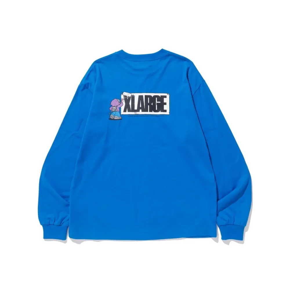 X-Large  |Unisex Street Style Long Sleeves Plain Cotton Oversized